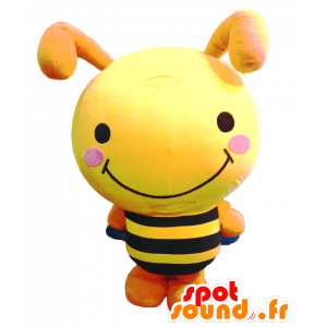 Micchan mascot. Mascot yellow and black giant bee - MASFR27730 - Yuru-Chara Japanese mascots