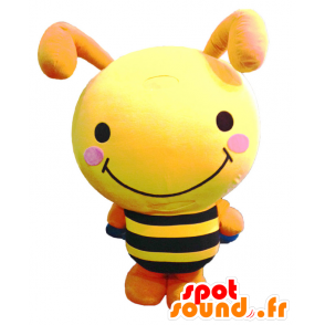 Micchan mascot. Mascot yellow and black giant bee - MASFR27730 - Yuru-Chara Japanese mascots
