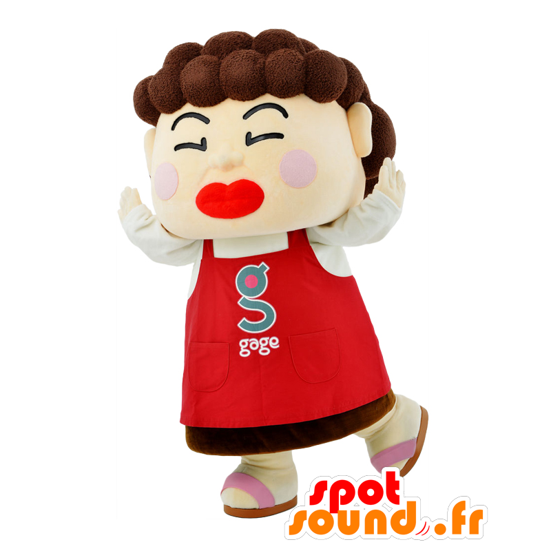 Kotobukiyokue mascot. Girl mascot doll - MASFR27744 - Yuru-Chara Japanese mascots