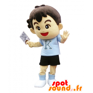 Mascot OmoneTakashi. Mascot av fargerike fans - MASFR27754 - Yuru-Chara japanske Mascots