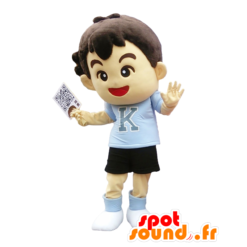 Mascot OmoneTakashi. Mascot av fargerike fans - MASFR27754 - Yuru-Chara japanske Mascots