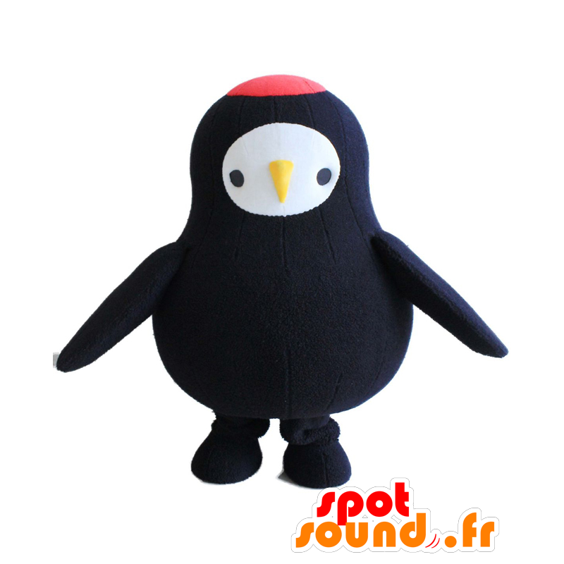 Hitachiota Maskottchen. Schwarzweiss-Pinguin-Maskottchen - MASFR27757 - Yuru-Chara japanischen Maskottchen