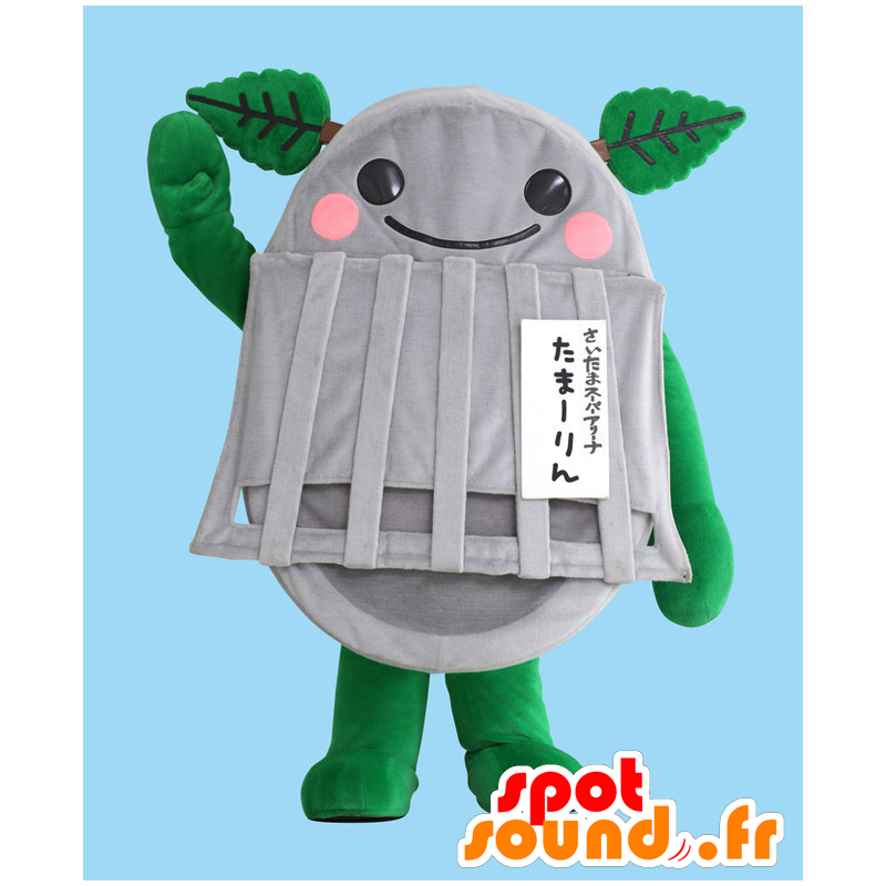 Merlin Maskottchen. Mascot riesigen grauen Müll - MASFR27760 - Yuru-Chara japanischen Maskottchen