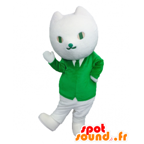 Maskot Risonya. roztomilé kočky maskot ve skotské oblečení - MASFR27762 - Yuru-Chara japonské Maskoti