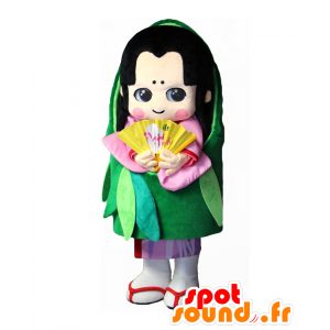 Kaguya-chan mascot. Japanese girl mascot - MASFR27767 - Yuru-Chara Japanese mascots