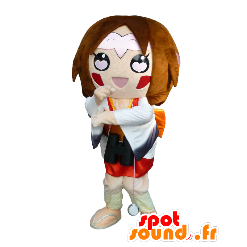 Mascot Shimadzu Izumi. mascote menina japonesa - MASFR27770 - Yuru-Chara Mascotes japoneses
