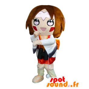 Mascot Shimadzu Izumi. Japanese girl mascot - MASFR27770 - Yuru-Chara Japanese mascots