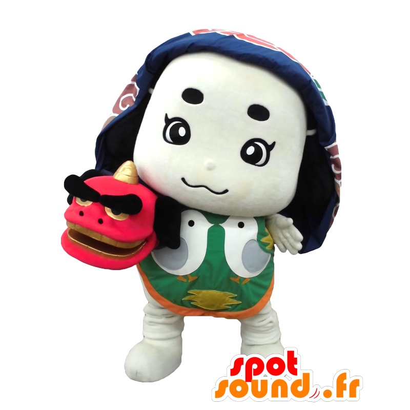 Mascot Ro. Japanin merkki maskotti, manga - MASFR27772 - Mascottes Yuru-Chara Japonaises