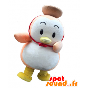 Mascot KamanoSuke. mascote pingüim-de-rosa e branco - MASFR27775 - Yuru-Chara Mascotes japoneses