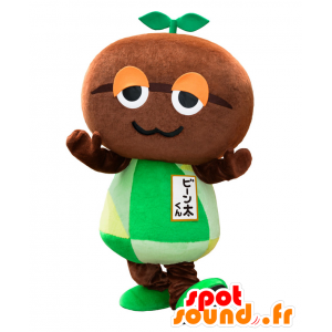 Mascot Bean-kun. bean maskot, vegetabilsk - MASFR27785 - Yuru-Chara japanske Mascots