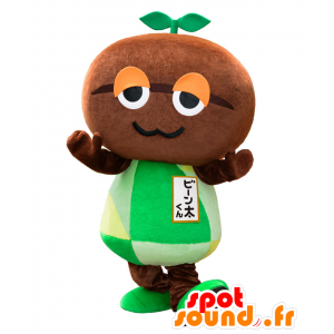 Mascot feijão-kun. mascote feijão, vegetal - MASFR27785 - Yuru-Chara Mascotes japoneses