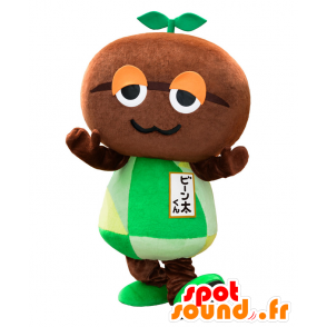 Mascot Bean-kun. Bean mascot, vegetable - MASFR27785 - Yuru-Chara Japanese mascots