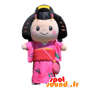 Mascot Komagane. make-up vrouw Mascot - MASFR27808 - Yuru-Chara Japanse Mascottes