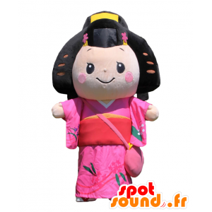 Mascotte Komagane. Donna mascherata mascotte - MASFR27808 - Yuru-Chara mascotte giapponese