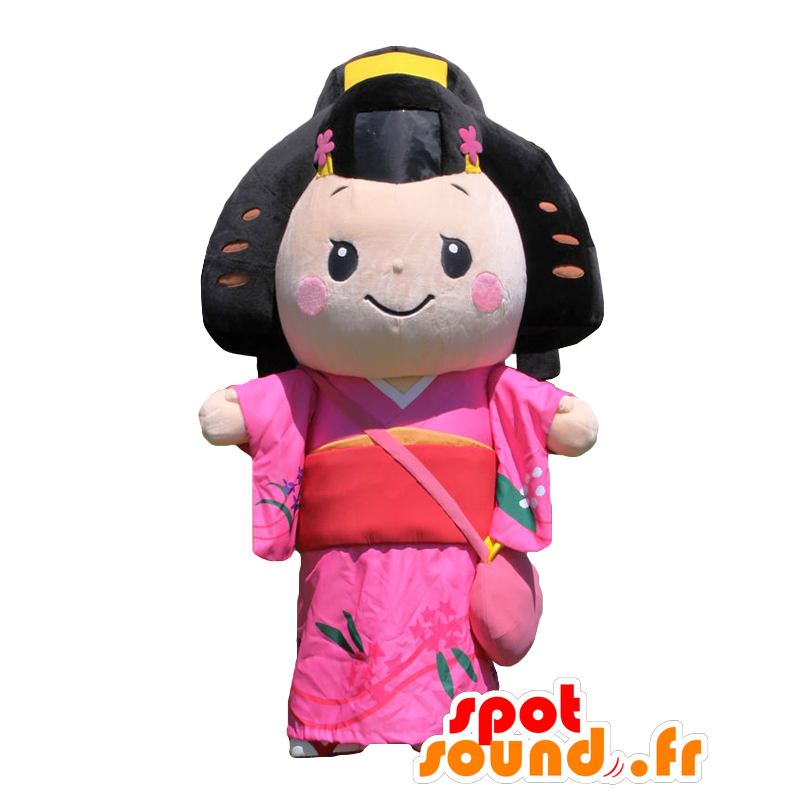 Mascota de Komagane. Mujer mascota enmascarado - MASFR27808 - Yuru-Chara mascotas japonesas