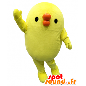 Mascot Sanmon-do. Amarillo mascota pato, polluelo - MASFR27812 - Yuru-Chara mascotas japonesas