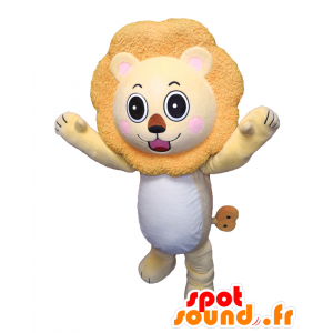 Beneon mascot. Lion mascot, with a brown mane - MASFR27818 - Yuru-Chara Japanese mascots
