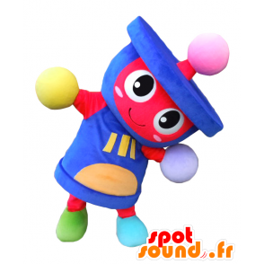 Fosforo Goyume mascotte. Blu mascotte monster - MASFR27835 - Yuru-Chara mascotte giapponese