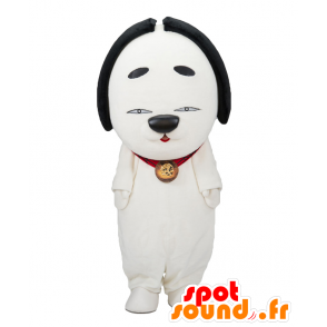 Mascot Hiyawan. witte hond mascotte - MASFR27839 - Yuru-Chara Japanse Mascottes