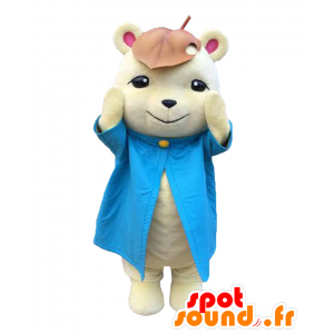 Mascot Shusuke. mascote rato branco no sportswear - MASFR27840 - Yuru-Chara Mascotes japoneses