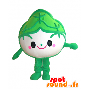 Mascotte de Ogulin. Mascotte d'artichaut vert, de choux - MASFR27841 - Mascottes Yuru-Chara Japonaises