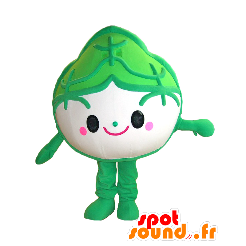 Mascot Ogulin. Mascot alcachofa verde, repollo - MASFR27841 - Yuru-Chara mascotas japonesas