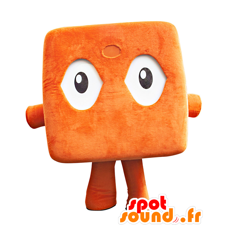 Mascota Kurasuko. Hombre de color naranja mascota - MASFR27846 - Yuru-Chara mascotas japonesas