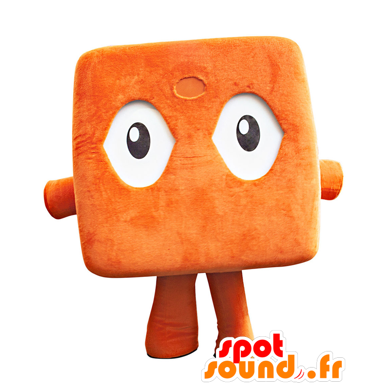 Kurasuko maskot. Orange snemand maskot - Spotsound maskot