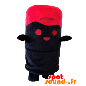 Mascot Corner. preto e vermelho mascote do boneco de neve - MASFR27853 - Yuru-Chara Mascotes japoneses