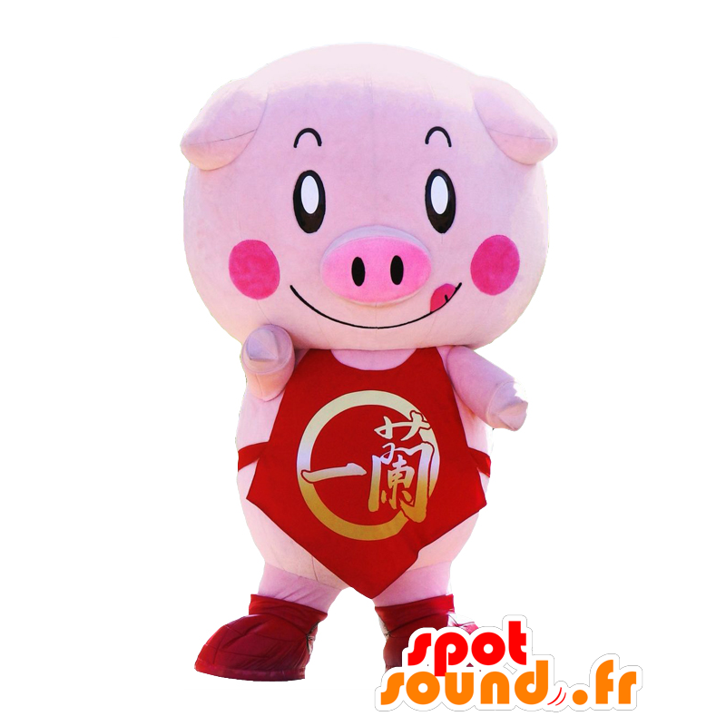 Mascot Idol. Pig mascot dressed in chef - MASFR27855 - Yuru-Chara Japanese mascots