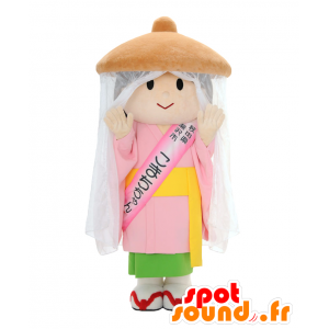 Yuzawa mascot. Masked woman mascot - MASFR27859 - Yuru-Chara Japanese mascots