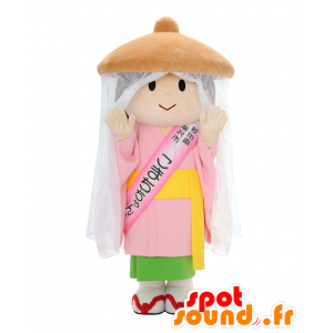 Mascot Yuzawa. Mulher Mascot maquiagem - MASFR27859 - Yuru-Chara Mascotes japoneses