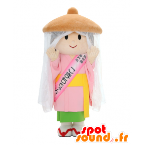 Maskot Yuzawa. make-up žena Maskot - MASFR27859 - Yuru-Chara japonské Maskoti