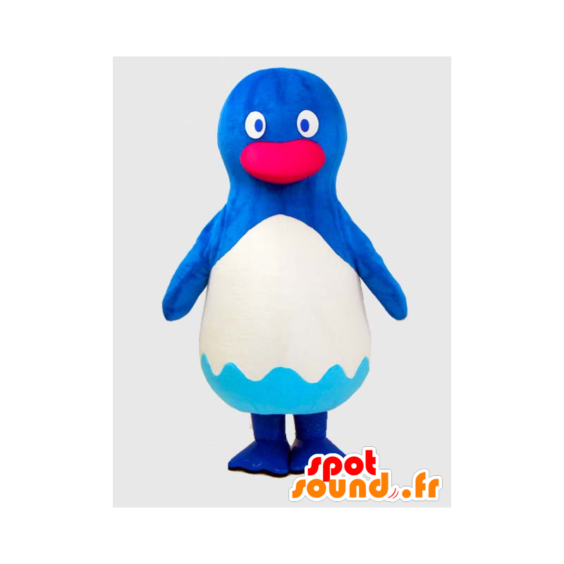 Mascotte de Yokohama. Mascotte de pingouin bleu et blanc - MASFR27868 - Mascottes Yuru-Chara Japonaises Mascotte de Yokohama. Mascotte de pingouin bleu et blanc - MASFR27868 - Mascottes Yuru-Chara Japonaises