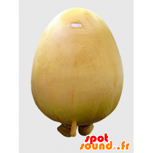 Paleo-kun mascotte. Brown ippopotamo mascotte - MASFR27871 - Yuru-Chara mascotte giapponese