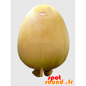 Paleo-kun mascotte. Brown ippopotamo mascotte - MASFR27871 - Yuru-Chara mascotte giapponese