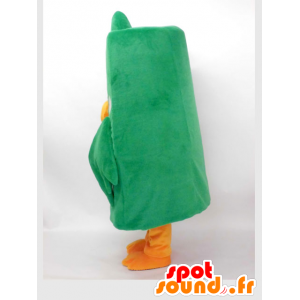 Mascotte Ho Ho-kun. Pupazzo di neve mascotte, mostro verde - MASFR27874 - Yuru-Chara mascotte giapponese