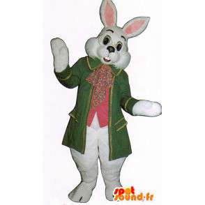 Wit konijn mascotte kostuum - MASFR007130 - Mascot konijnen