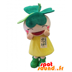 Chan mascot Yotsuba, girl with a 4-leaf clover - MASFR27885 - Yuru-Chara Japanese mascots