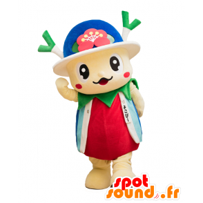 Maskot Yokopi, obří rajče s pórkem na hlavě - MASFR27891 - Yuru-Chara japonské Maskoti