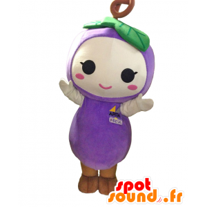 Budorin mascotte, grappolo d'uva a forma di uomo - MASFR27905 - Yuru-Chara mascotte giapponese