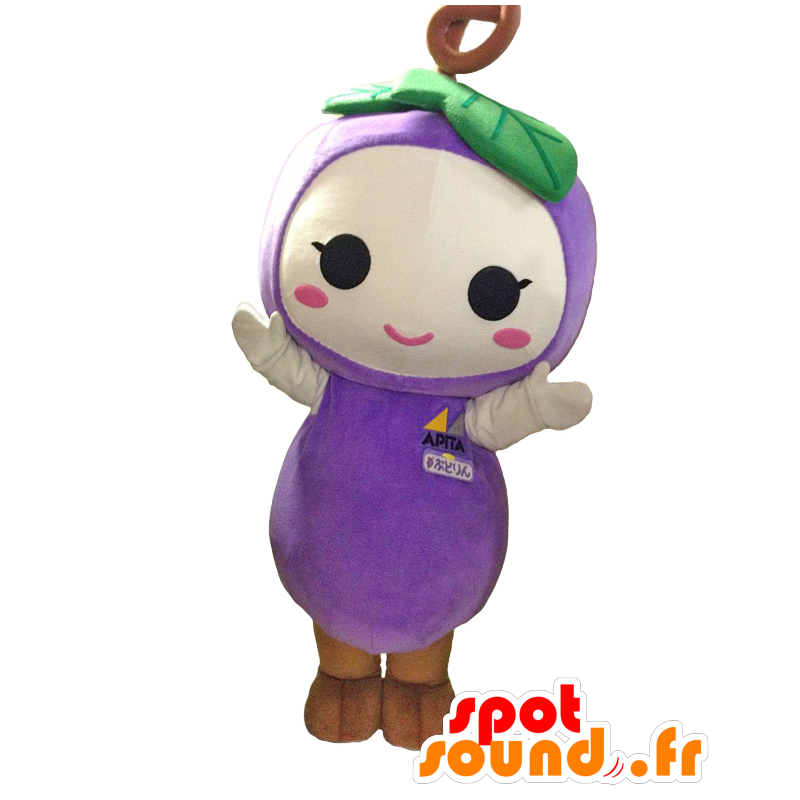 Budorin mascotte, grappolo d'uva a forma di uomo - MASFR27905 - Yuru-Chara mascotte giapponese