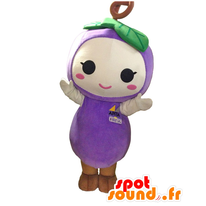 Mascot Budorin, druiven cluster-achtige man - MASFR27905 - Yuru-Chara Japanse Mascottes