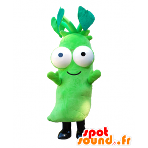 Wasabinosabichan mascot, green wasabi root - MASFR27916 - Yuru-Chara Japanese mascots