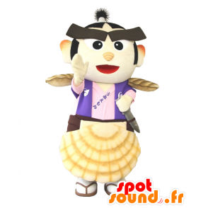 Μασκότ Umiemon Kun Ασιατικές άνθρωπος με οστρακοειδή - Ιαπωνικές μασκότ Yuru-Chara - MASFR27923 - SpotSound.fr