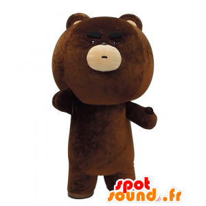 Mascotte Hayabe Beya, il grande orso di orso bruno di guardare media - MASFR27926 - Yuru-Chara mascotte giapponese