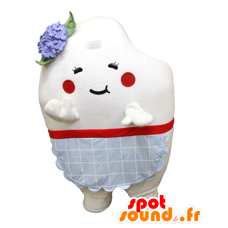 Kuratamako mascot, giant white rice grain - MASFR27934 - Yuru-Chara Japanese mascots