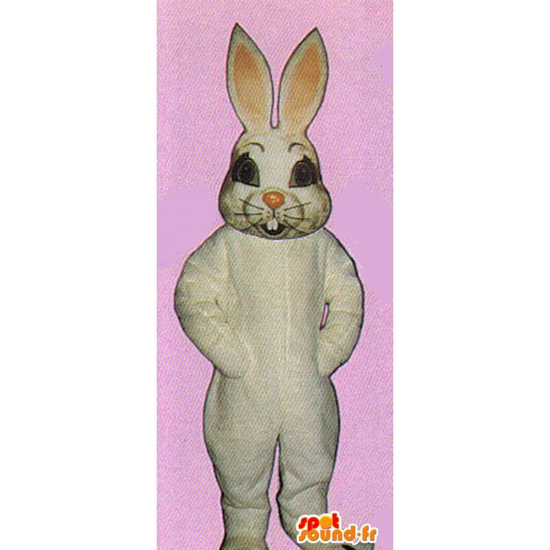 Mascotte de lapin blanc - MASFR007136 - Mascotte de lapins