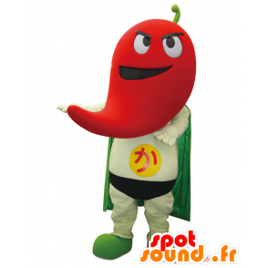 Mascot Karaki-kun, rød pepper med en cape - MASFR27952 - Yuru-Chara japanske Mascots