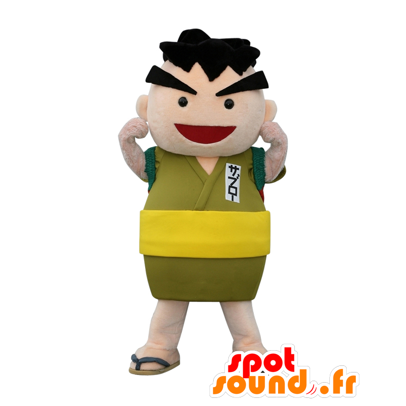 Asahinasaburo mascot, Asian man to look proud - MASFR27959 - Yuru-Chara Japanese mascots